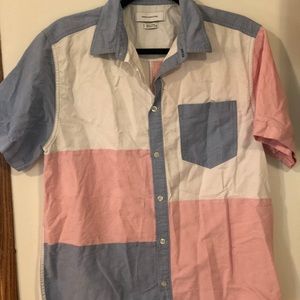 Urban Outfitters Button Up Short Sleeve Tshirt